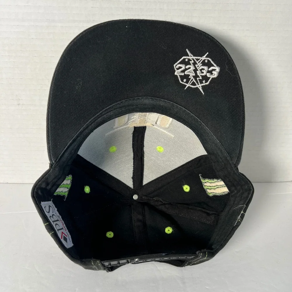 Duo Monster Energy TRD Maxxis Racing Snapback Hat Black Neon Green‎ PBS